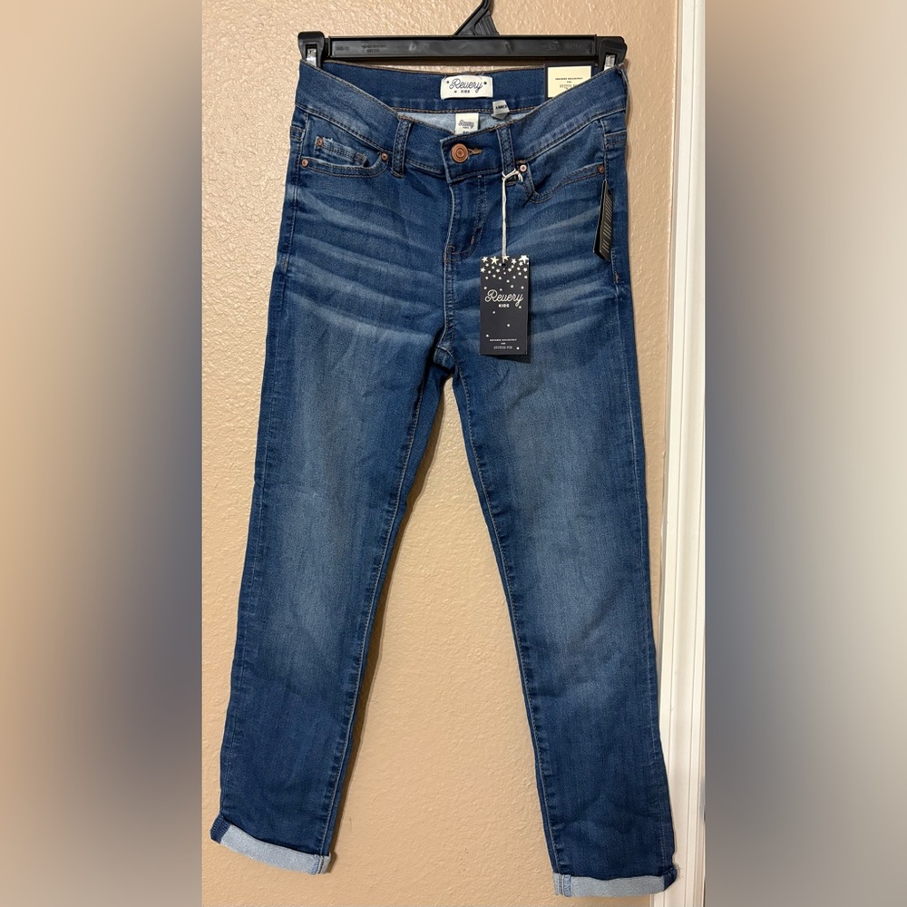 Girls Skinny Blue Jeans Size 10, NWT